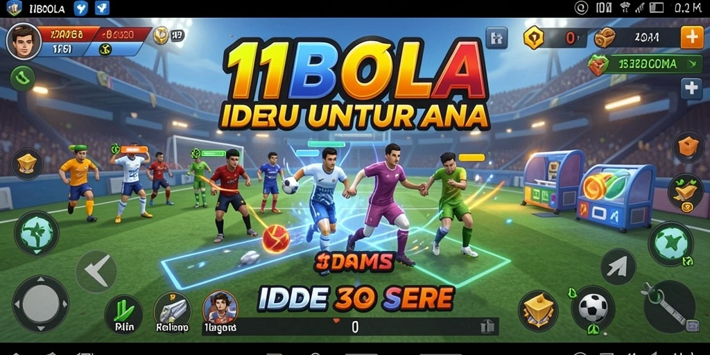 Tampilan menarik dari gameplay 11BOLA yang mengasyikkan.