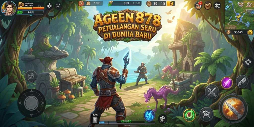 Screenshot AGEN878 menampilkan momen mendebarkan dalam petualangan.