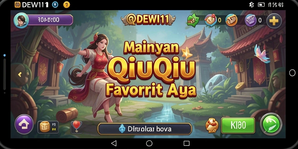 Tampilan gameplay DEWI11 yang seru dan interaktif.