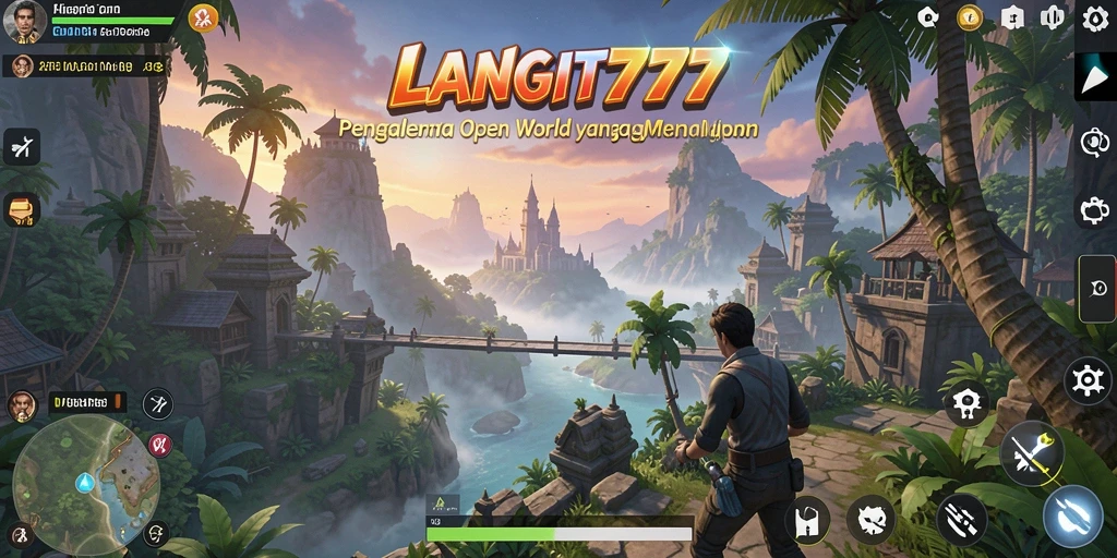 Tampilan gameplay LANGIT777 yang menakjubkan di dunia Open World.