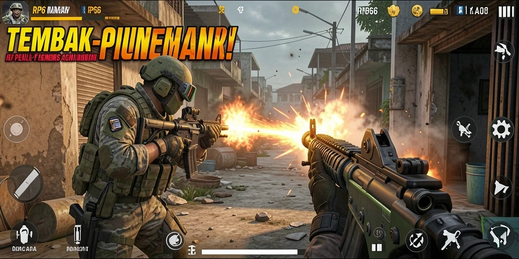 Tampilan gameplay RP66 yang menegangkan dan interaktif.